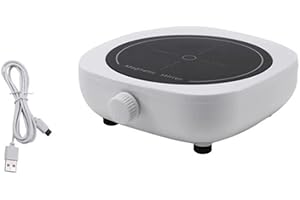 ODIPPO Ferleiss Magnetic Stirrer Mini Lab Stir Mixer Portable Stirrer Plate with Stir Bar 2L 2000RPM for Laboratory