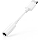 Voultage USB-C To 3.5mm Jak Kulaklık Adapt&ouml;r&uuml; - Dijital D&ouml;n&uuml;şt&uuml;r&uuml;c&uuml; - T&uuml;m Cihazlarla Uyumlu - Siyah - Kompakt Tasarım - Y&uuml;kse