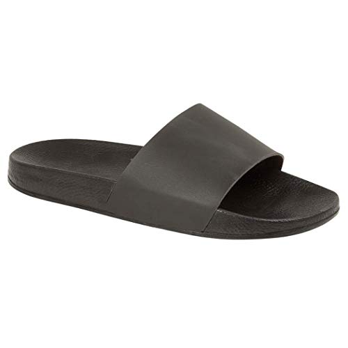 Foster Footwear, Sliders Uomo, Nero (all Black), 44
