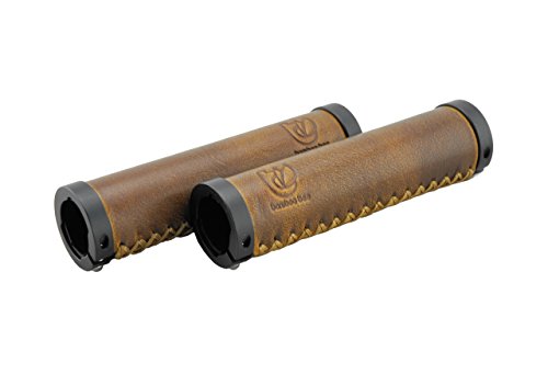 bamboobee Classic Piel manillar, unisex, Classic Echtleder Lenkergriff