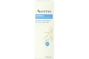 Aveeno Dermexa Crema Emoliente, protección contra eccemas, sin perfumes ni esteroides, 200 ml