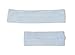 Mija – Set of 2: Maternity Pregnancy waistband adjustable elastic waist extenders 1030 (White)