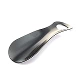 tiger pulverlack kaufen  TelMo Metall Schuhanzieher 12,5cm, Pulverlack mit gr. Lochung SCHWARZ
