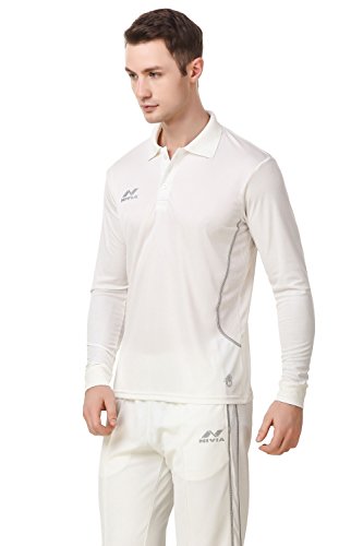 Nivia Lords Cricket Jersey Full Sleeves RS.506 (22.00% Off) - Amazon