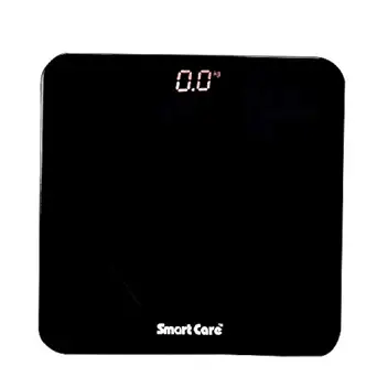 SMARTCARE Body Weighing Scale, Digital Glasstop, Bathroom Scales & Weight Machine for Home & Human Balance - SCS-210 V2.0