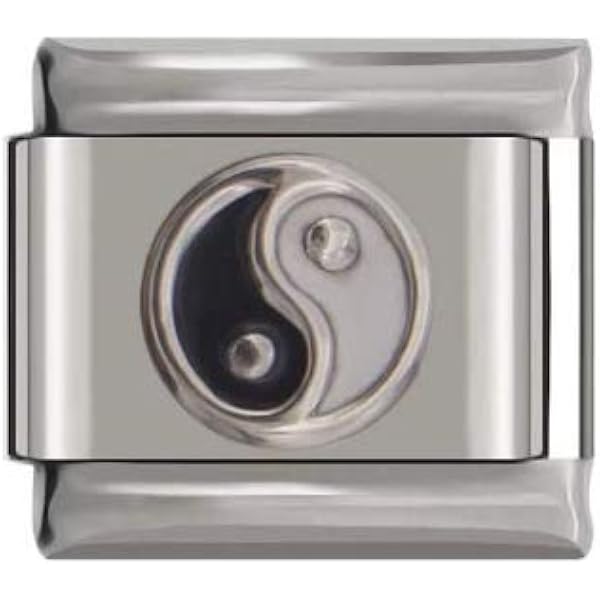 Charme Italien 9mm Super Bitch - Module Acier Inox Pour Bracelets à Maillons