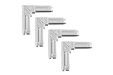 eckverbinder kunststoff 4er Set Eckverbinder 4x Eckverbinder für Fliegengitter Insektenschutz Fenster Alurahmen
