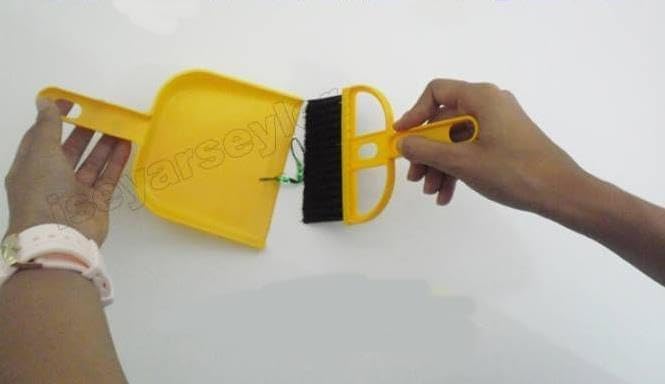 Oto ve ev temizliği için mini faraş seti
