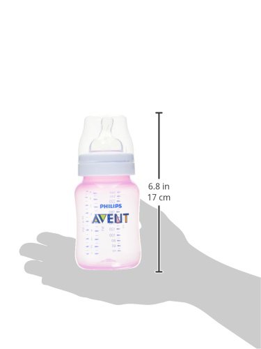 Philips Avent Klassischer+ Saugflasche SCF564/27 (260ml/266,2 ml) – Rosa - 5