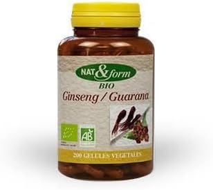 Atlantic Nature - Nat &amp; Form Ginseng Guarana Bio 200 gélules - 2E3D026B2D962