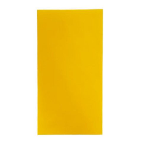 TrendLight 860372 Verzierwachsplatten 10 Stück, Wachsplatten zum Kerzen dekorieren, 200 x 100 mm, gelb
