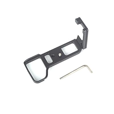 Black Metal Quick Release QR L Plate   Vertival Camera Flash Bracket Grip Hand Grip For Sony A7RIII R3 A9 ILCE-7RM3 RRS by FLORATA