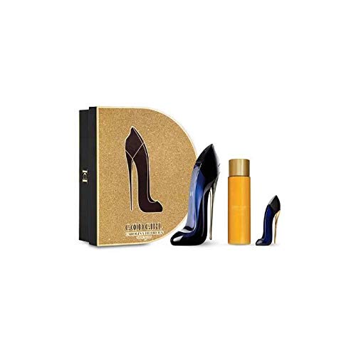Carolina Herrera Good Girl Set 80 ml Eau De Parfum + 7 ml EDP Mini + 100 ml Body Lotion