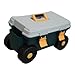Produktbild Grafner® Rollsitzwagen Rollsitz Gartenwagen Rollwagen mit großem Staufach und Griff
