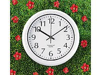 St. Leonhard Wasserdichte Funk-Wanduhr im Hochglanz-Gehäuse - 6