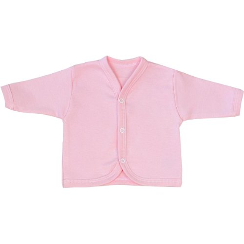 BabyPrem Baby Cardigan Jacket Cotton Clothes Premature - 6 months PINK NEWBORN