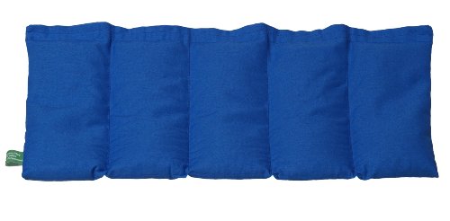 Preisvergleich Produktbild Wärmekissen Roggenkissen Körnerkissen ROGGEN 50x20cm royalblau