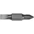 Klein Tools 32482 Replacement Bit, 1 Phillips, 3/16-Inch Slotted for 10-in-1 and 11-in-1 Screwdriver/Nut Driver