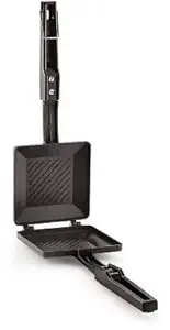 BAHURANI Super Testy Grill Non-Electric Sandwich Maker (Black)