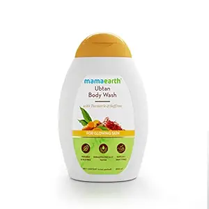 Mamaearth Ubtan Body Wash With Turmeric & Saffron, Shower Gel for Glowing Skin ? 300 ml