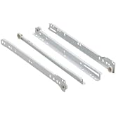 Samet 550mm Beyaz Bantlı &Ccedil;ekmece Rayı 1 Takım