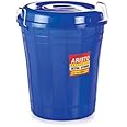 Aristo Multipurpose Plastic Storage Bucket 32 Litre (Blue), (39(D) x 44 cm)