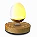 Produktbild Levitation Mit Base Wood Grain Lautsprecher Birne LED Wireless Bluetooth Portable Magnetschwebebahn Floating LED Nachtlicht Freischwebender Lautsprecher Bluetooth, Frequency response: 40Hz-20Hz