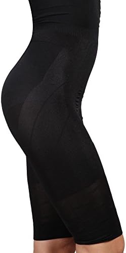 Cooshional Women Sexy High-Cuts Beauty Slimming Shapewear Fat Burning Slim Shape Bodysuit &amp; Pants (m, black)