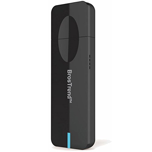 BrosTrend 600Mbps Adaptador WiFi USB, AC600 Velocidad de Red inalámbrica de Banda Dual de 5 GHz a 433 Mbps, 2.4 GHz a 150 Mbps, Soporta PC Windows 10/8.1/8/7 / XP; Modelo WNA016