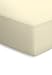 Produktbild Schlafgut Elasthan-Jersey Spannbetttuch/von 90 x 190 bis 100 x 220 cm/ecru / 18501-00000617-012-094