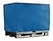 Produktbild Abdeckhaube für Euro Paletten | Palettenhaube | Schutzhaube aus LKW - Plane | PVC - beschichtetes Polyestergewebe | ohne Reißverschluss | hervorragend für Industriezwecke geeignet | 125x85x125cm | Versandkostenfrei