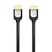 Produktbild Sentivus HD100-10 4K HDMI Kabel (Ultra HD, 3D und ARC) auf HDMI 1.3, 1.4 und 2.0 kompatibel mit High Speed Ethernet und 3-Fach Schirmung, 1x 1,00m, schwarz