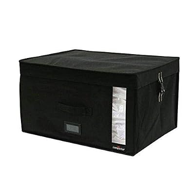 COMPACTOR Coffre de Rangement Sous Vide, Taille L, 150L, Noir "Infinity", RAN8642