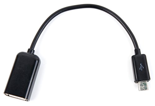 DuraGadget OTG-fähiger Mikro USB zu USB A Adapter für Samsung Galaxy Tab A 10.1 SM-T580 Wi-Fi / T585 LTE / Samsung Galaxy Tab A 9.7 Wi-Fi SM-T550NZKADBT / Samsung Galaxy Tab A 9.7 LTE SM-T555NZWADBT Tablets - 7