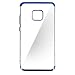 Produktbild TOPmountain - Huawei Mate 20 Pro Handy-Schutzhülle/Ultradünne Beschichtung Handy-Glasabdeckungsfall - Blau/Schwarz