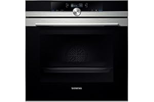 SIEMENS Four encastrable pyrolyse HB675GBS1 Série IQ700, Air pulsée 4D, 71 litres