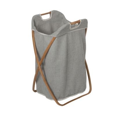 Möve Bamboo Klappbarer Wäschekorb, einfach