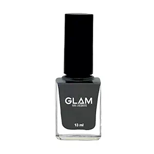 GLAM Mani Pedi Nail Polish: The girl in Blazer - G44 - Dark Grey