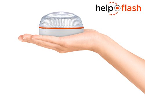 Help Flash YR-42WR-PIOM - Baliza luminosa de emergencia autónoma, color blanco