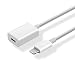 Produktbild Lightning Verlängerung [Verlängerungskabel] 1 Meter Extender Dock USB Ladekabel Adapter für iPhone 8, iPhone 8 Plus, iPhone X, iPhone 7, iPhone 7 Plus, iPhone 6, iPhone 6s, iPhone 6 Plus, iPhone 6s Plus in weiß VAPIAO