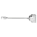 Produktbild Rutenbeck 13510603 RJ ISDN White – Cable Interface/Gender Adapter (RJ-45, ISDN, Male/Female, White)