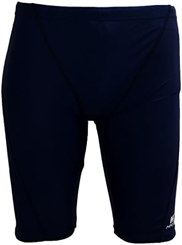 HNSD Swimwear Men's Sharkskin Water Repellent Men's Swimming Swim Trunks Sport Shorts Men Swimwear Navy Blue/XXXL