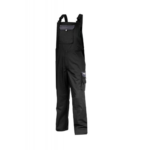 Dassy Latzhose Hose CALAIS PESCO61 (245 gr) SCHWARZ-GRAU 60