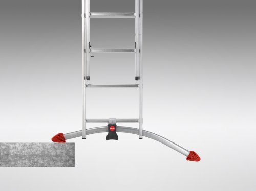 Hailo 9309-501 Profilot Alu-Kombileiter 3-teilig, Lot-System 2x 9 und 1 x 8 Sprossen - 7
