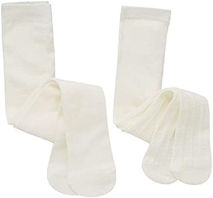 Premature Small Prem Tiny Baby Tights 70% Soft Cotton Plain Colored Pink, Cream, White, Black, Navy (Cream)