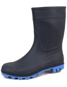 BOCKSTIEGEL® HANS Herren Gummistiefel 41-45 | PVC-P | Spatenfeste Sohle | Rutschfest | Phtalatfrei