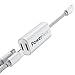 Produktbild PowerBear iPhone 7 / 8 / X Adapter [2-in-1 Lightning- Splitter für Kopfhörer Audio & Laden] Plus Datentransfer-Dongle - Weiß [24 Monate Garantie]