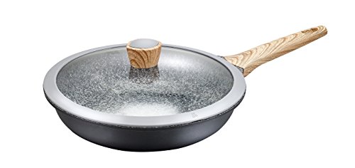 Kopf Design Pfannenset Paolo (Aluguss, 2-teilig, Antihaftversiegelung, inkl. Glasdeckel, Induktion) - 3