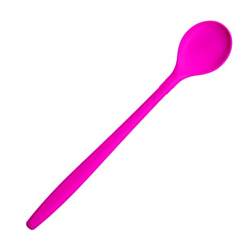 Kochlöffel 30 cm, pink, Kochblume Edition, Silikon