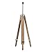 Produktbild Nauticalmart Timber Stativ-Stehlampe stehen Teak Holz Massivlampenstativ Natural Wood Decor